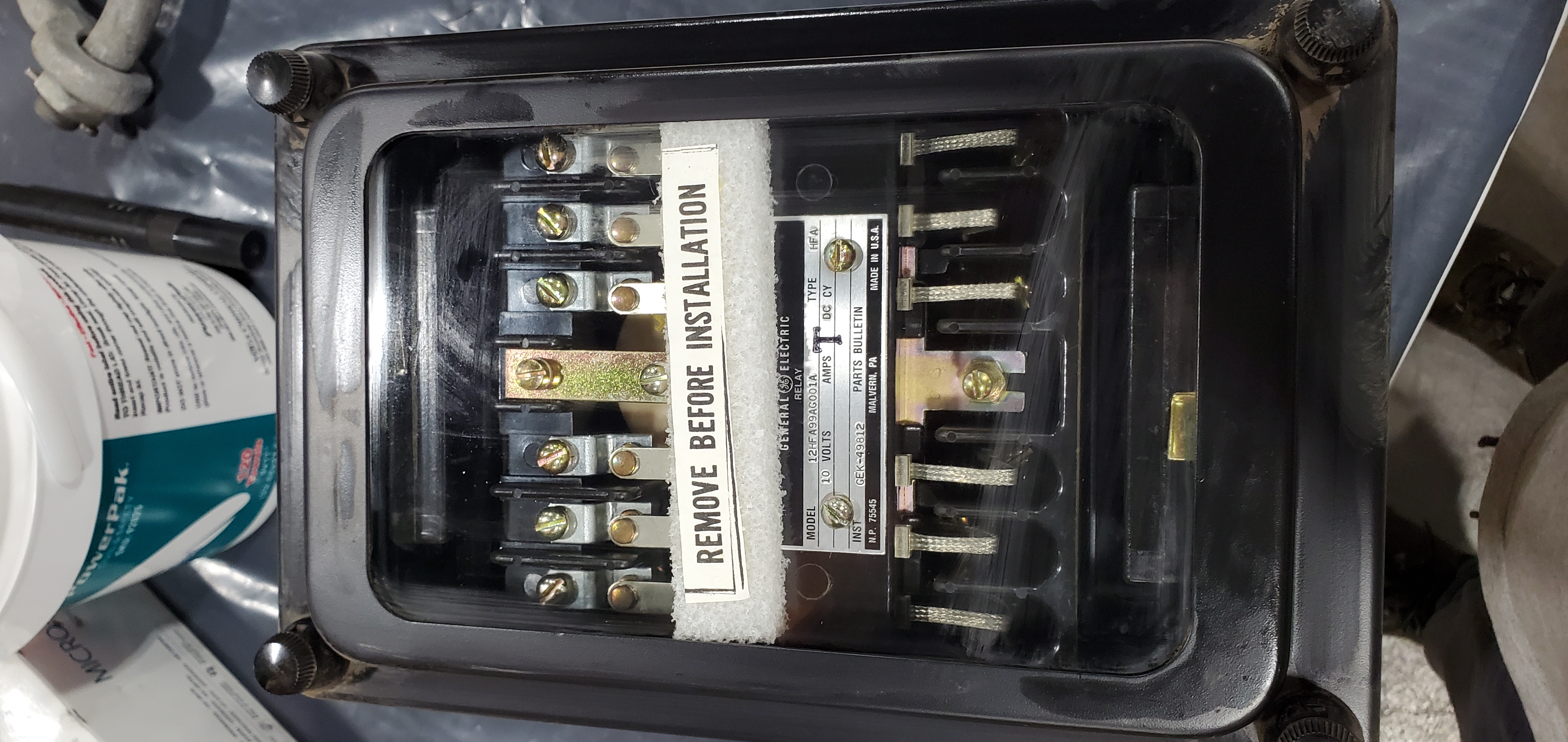 RELAY, AUX MULT CONT